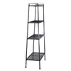4 Tiers Stand Shelves Display Storage Shelving Unit Home Living Room Bookshelf