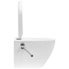 Wall Hung Rimless Toilet with Cistern Ceramic White J3X3