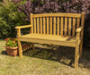 Outdoor Wooden 2 Seater Bench Garden Patio Furniture