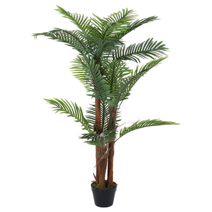 120cm Artificial Palm Tree Realistic Decorative Plant Indoor Outdoor Home Office