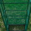 Reinforced Steel Walk-in Polytunnel Greenhouse with Door Plant Grow House Garden