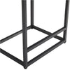Barstools 2pcs Kitchen Stools Leather Counter Chairs Breakfast Bar Chairs Gray
