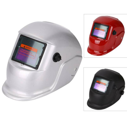 Welding Helmet Mask Auto Darkening Welders Arc Tig Mig Grinding Solar Powered UK