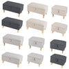 Modern Storage Footstool Ottoman Blanket Box Seat Pouffe Toy Box Door Shoe Stool