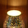 3D Glass Electric Wax Melt Warmer Aroma Night Lamp Oil Burner Diffuser Firework