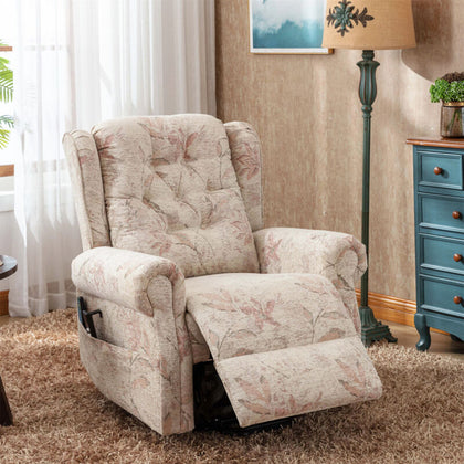 Infinite Position Lay Massage Heat Electric Recliner Chair Armchair Rise Chair