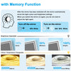 LED Bathroom Mirror illuminated Demister Pad Dimmable 3 Colors Light Up