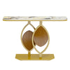 Large Slim Marble Console Table Hallway Foyer Wall Side Table Window Sill Table