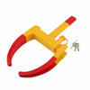 2PCS Wheel Clamp Car Caravan Trailer Motorhome Security Lock Anti-theft Claw UK
