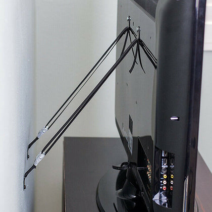 2x Anti-tip TV Furniture Positioning Strap Kids Baby Anchor Safety Proofing UK