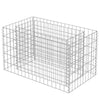 Gabion Planter Galvanised Steel Stone Basket Raised Bed Garden Wire Cage Fench