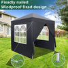 Gazebo Marquee Party Tent Sides Waterproof Garden Patio Outdoor Canopy 2x2m Grey
