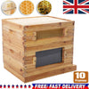 Bee nuc box Nucleus Beehive 10 Frame Bee Keeping Pine Beekeeping Nuc Bee Hive