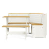 Corner Dining Set L Shaped Diner With Bench Booth Kitchen Trestle Solid Pine