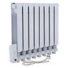 Wall Mounted Oil Filled Radiator Electric Heater With Timer Thermostat 900-2000W