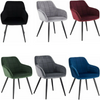 Kitchen Dining Velvet chair bedroom chair Living Room backrest chair