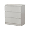 Wood Bedside Cabinet Chest of Drawers Side End Table With Drawers Black White