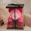 LED FOAM ROSE BEAR ARTIFICIAL FLOWER ROSE TEDDY BEAR DOLL FADDISH LOVE GIFT BOX