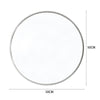 Bathroom Bedroom Round Mirror Metal Frame Wall Mount Vanity Mirror 40/50/60/80cm