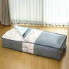 Under Bed Storage Duvet Pillow Clothes Bedding Organiser Bag Zip Box Useful