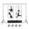 3x3M Photography Adjustable Background Support Stand Backdrop Stand & Carry Bag