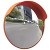 Convex Traffic Mirror Wide Angle Traffic Driveway PC Plastic Orange 45 / 60 cm