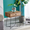 Modern Side Sofa Table Nightstands End Table with Drawer Living Room Furniture
