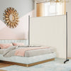 184cm Single Panel Room Divider Rolling Privacy Screen Portable Room Partition