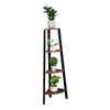 4 Tiers Corner Shelf Shelves Ladder Plant Stand Bookcase Storage Rack UK