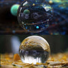 Clear Crystal Ball Magic Healing Meditate Sphere Photography 60mm + Stand UK