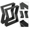 Pair Industrial Steel Table Legs for Dining Table/Desk/Hall/Garden Coffee Table