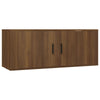 6 Piece TV Cabinet Set Brown Oak Engineered Wood S1R8