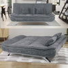 3 Seater Upholstered Sofa Bed Sleeper Recliner Chair Beds Couch Settee Sofabed