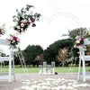 Wedding Backdrop Heart Shaped Stand Metal Arch Frame Party Flower Balloon Decor