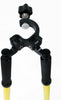 BIPOD THUMB RELEASE, FOR PRISM POLE SURVEYING TOTAL STATION LEICA TYPE TRIPODS