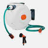 Automatic Pipe Reel Retractable Rewind Hose w/20M Hose&Nozzle Wall Mount Garden