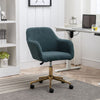 Home Office Study Desk Chair 360° Swivel Height Adjustable Computer Chair Green