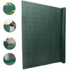 3/5m Green Bamboo Slat Screening Garden Fence Slatted Roll Screen Wind Sun Shade