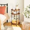 Side Table Round Coffee Table with Storage Telephone Table Bedside Table