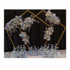 2.5X2.5m Balloon Arch Backdrop Flower Display Stand Frame Party Decor Reinforced
