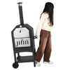 Outdoor Pizza Oven - Wood Fired/Charcoal Cooking - BBQ Smoker - 187 x 49 x 36cm