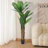 Extra Large Artificial Banana Tree Green Fake Tropical Potted Plant UV Stable