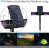 Solar/USB Outdoor Mosquito Killer Insect Fly Trap Catcher Electric UV Light Lamp