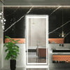 42" Full-Length LED Lighted Bathroom Mirror Anti-fog Vanity Mirror Wardrobe Home