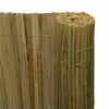 4M Slatted Bamboo Fence Screening Roll Natural Slat Panel Privacy Garden Penal