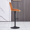 2x Breakfast Bar Stools Velvet Swivel Gas Lift Chairs Kitchen Pub Cafe Barstools