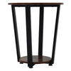 Industrial Wooden Bedside Table Nightstand Sofa Side Coffee Table Storage Shelf