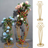 Gold Mermaid Wedding Flower Stand Metal Pedestal Centrepiece Decor UK