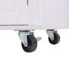 Kitchen Trolley Serving Cart Worktop Bar Cabinet for Dining Kitchen Living Room