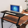 Floating Monitor Riser Desktop Speaker Stand Holder Desk Clamp-on Storage Shelf